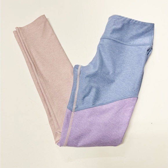 Outdoor Voices Springs 7/8 Lilac Lavender Dahlia Color Block Leggings Sz S - Picture 4 of 6